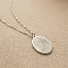 Actual Fingerprint Necklace, Personalized Memorial Jewelry, Custom Engraved Keepsake Pendant, Sympathy Gift for Mom, Gift for Her