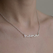 Mama Necklace, 14K Gold Plated Dainty Necklace, Non Tarnish Mom Necklace, Gift for Mother New Mom Jewelry Mothers Day Gift