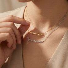Mama Necklace, 14K Gold Plated Dainty Necklace, Non Tarnish Mom Necklace, Gift for Mother New Mom Jewelry Mothers Day Gift