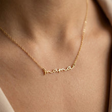Mama Necklace, 14K Gold Plated Dainty Necklace, Non Tarnish Mom Necklace, Gift for Mother New Mom Jewelry Mothers Day Gift