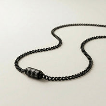 Personalized Mens Necklace with Family Names, Custom Name Bead Chain for Dad, Engraved Necklace for Him, Fathers Day Gift