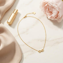 Gold Infinity Necklace, Forever Love Infinity Pendant, Dainty Minimalist Infinity Symbol Necklace, Eternal Love Jewelry, Friendship Necklace